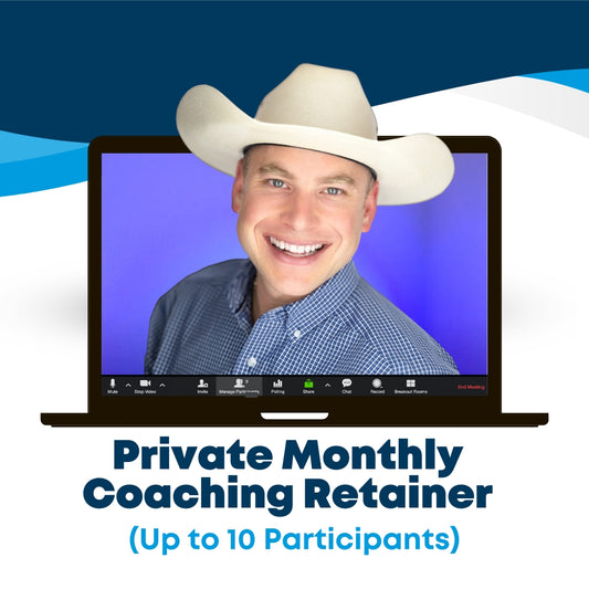 Private Monthly Coaching Retainer For You or Team